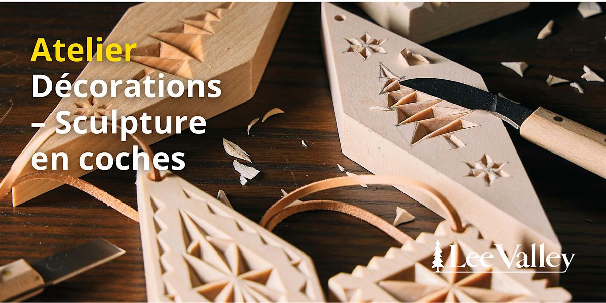 Lee Valley Tools Laval - D\u00e9corations \u2013 Sculpture en coches