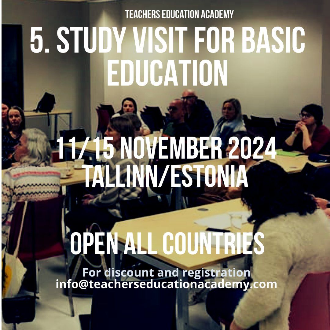 STUDY VISIT PROGRAM IN ESTONIA