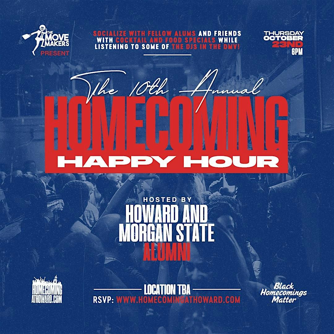 HU vs. Morgan Welcome Happy Hour + Party [Howard Homecoming]