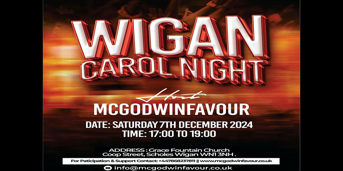 Wigan Carol Night