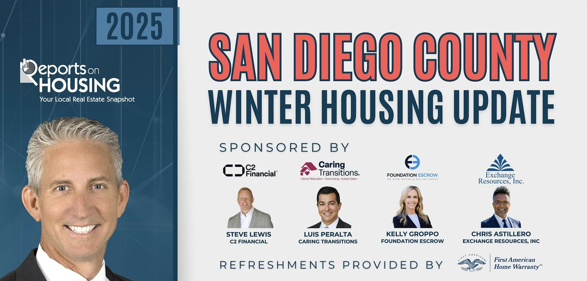 San Diego Winter Housing Update