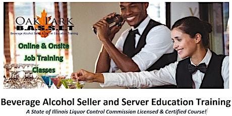 Free Live Illinois Beverage Alcohol Seller and Server  Education Training