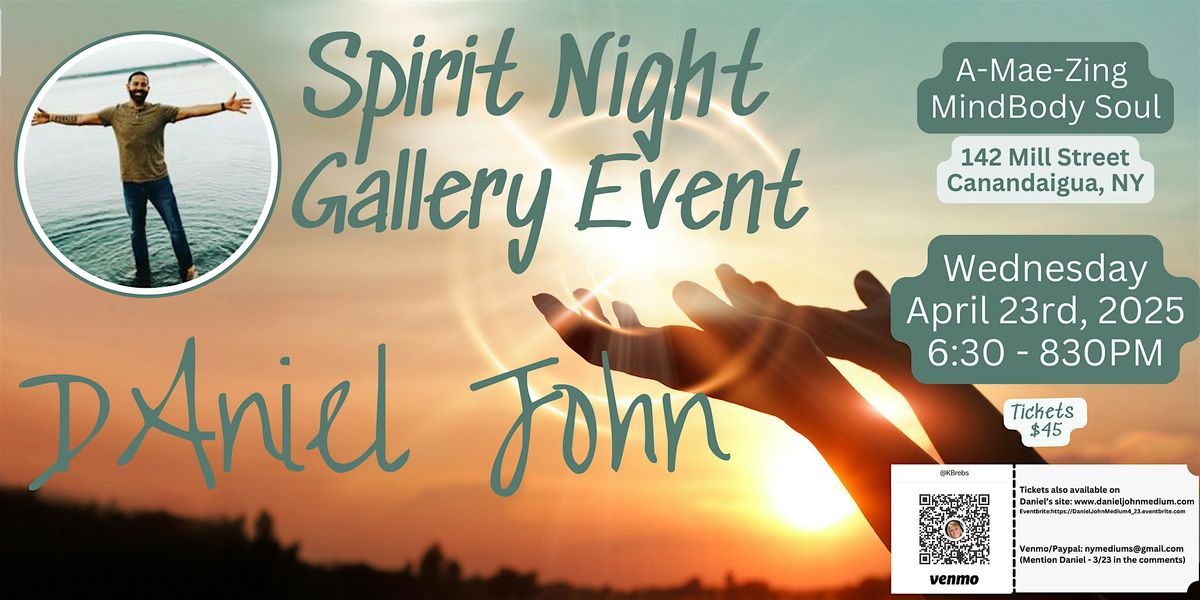 Spirit Night: With Daniel John