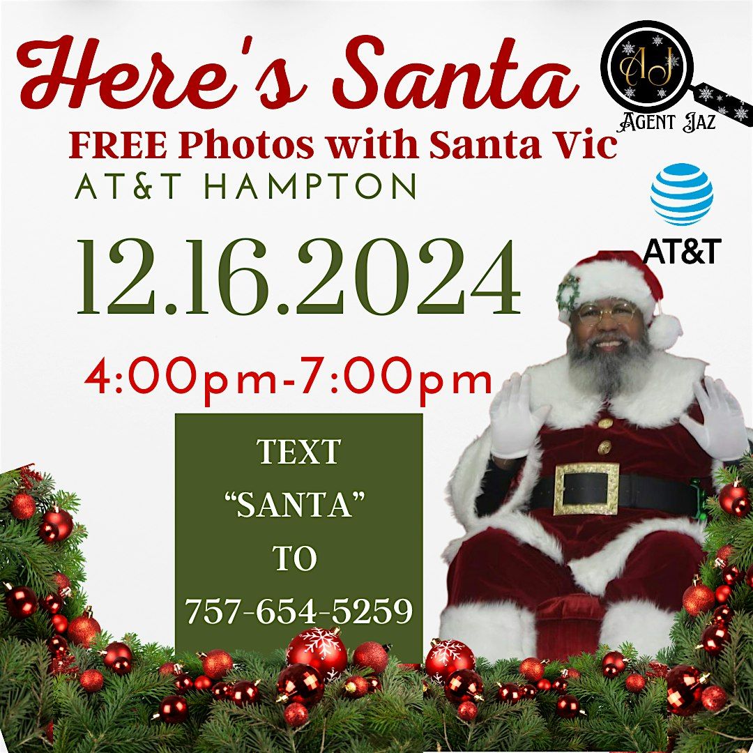 Here's Santa- A Melanated Santa Experience