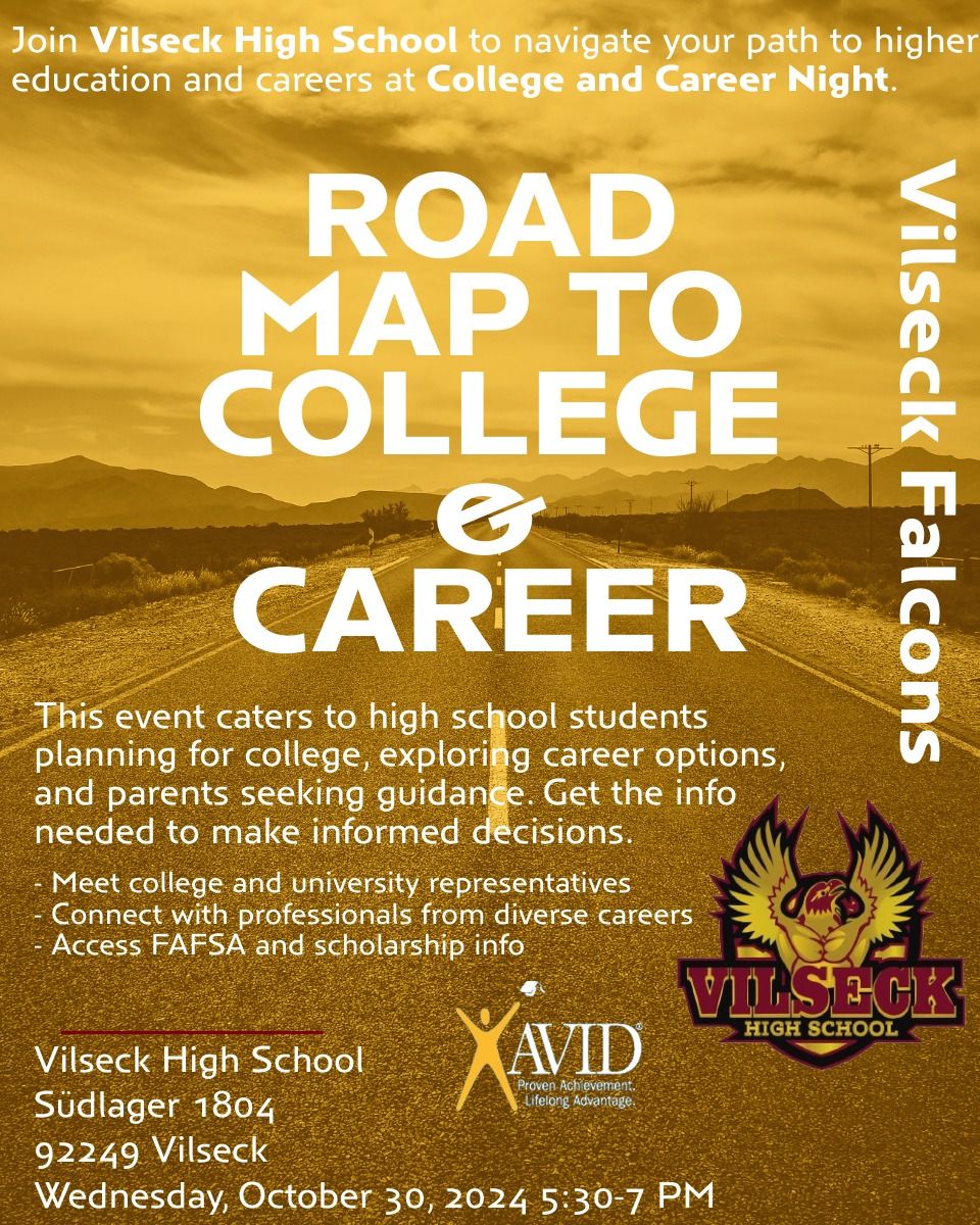 Road Map to College & Career Night