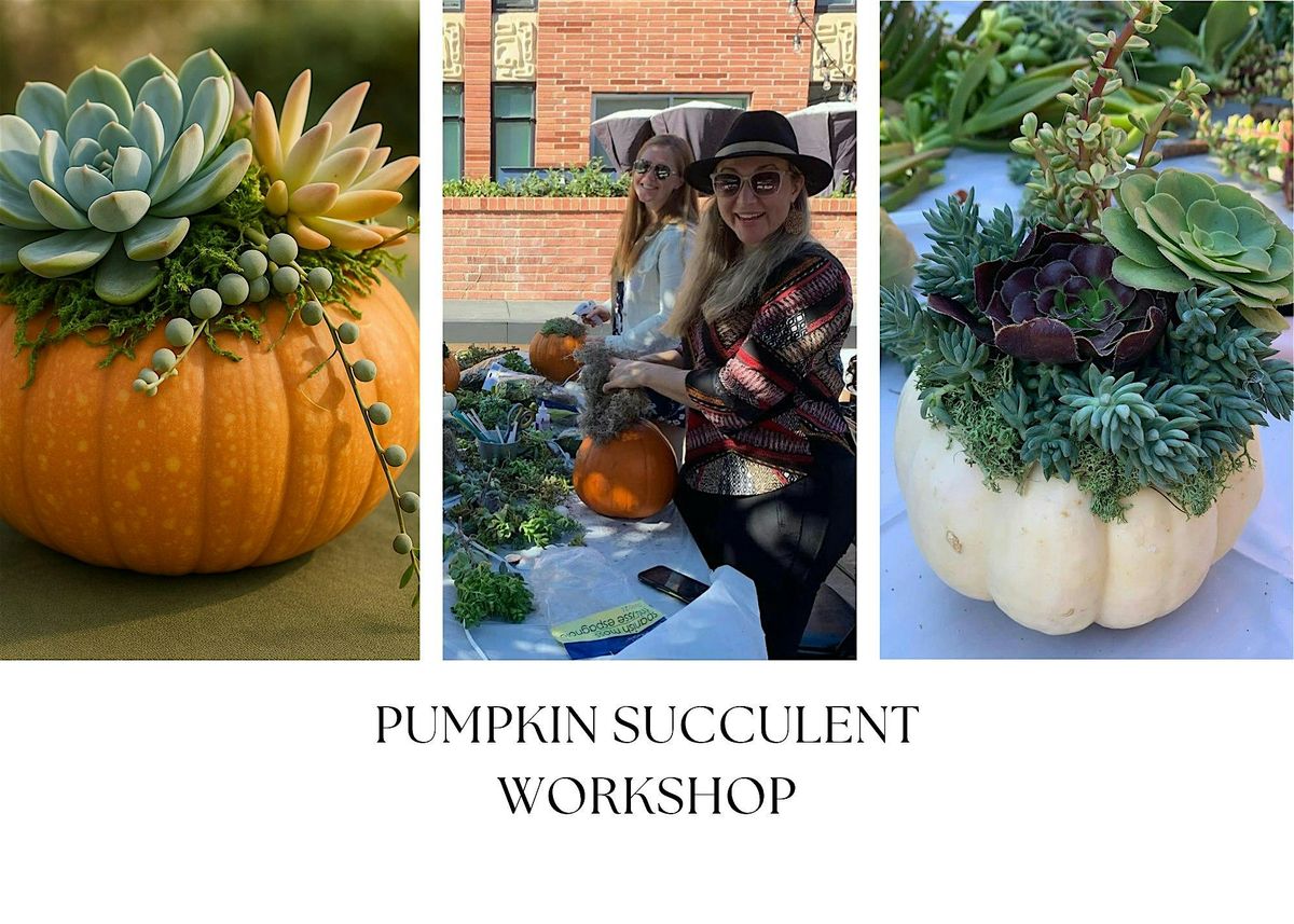 Pumpkin Succulent Workshop