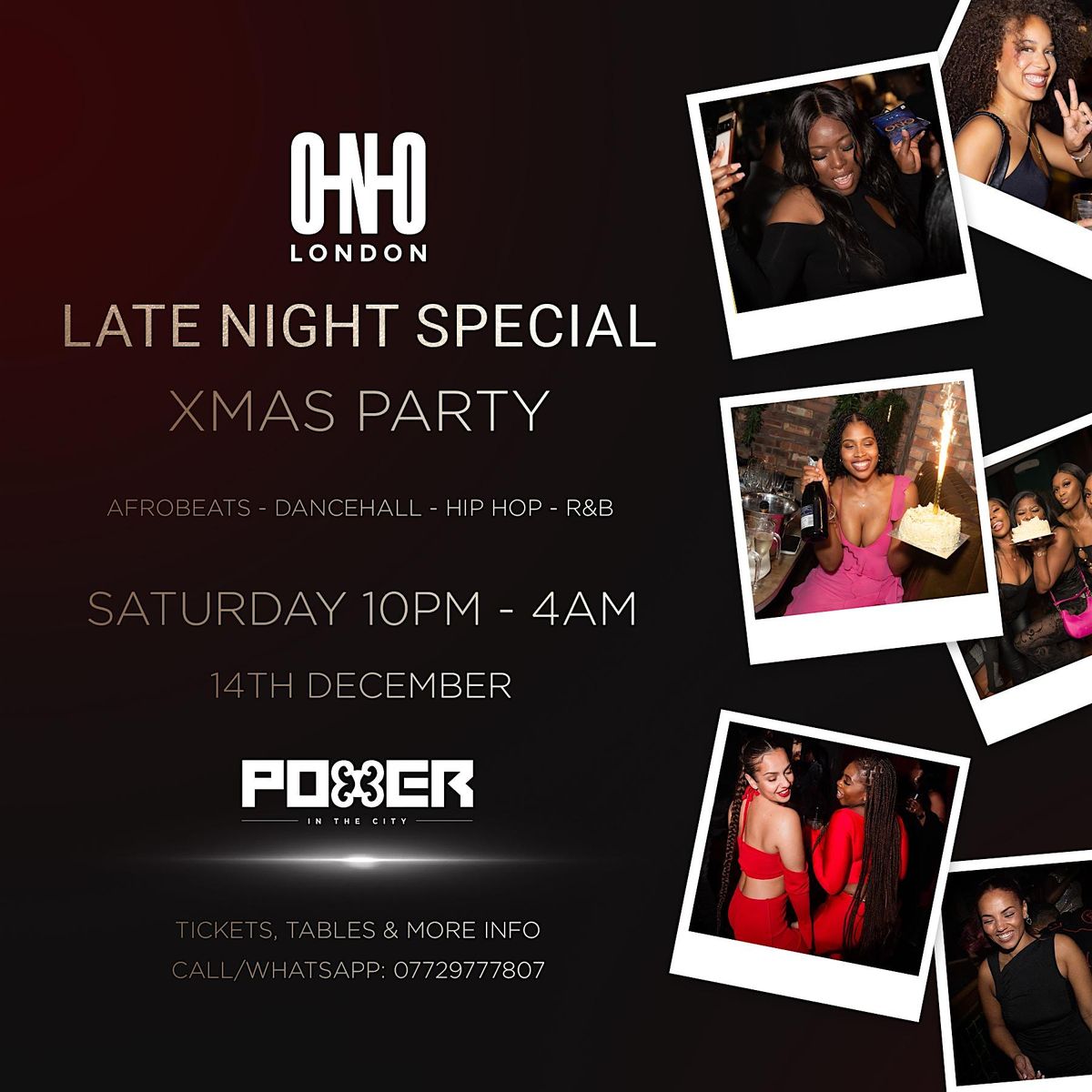 LATE NIGHT SPECIAL | XMAS PARTY