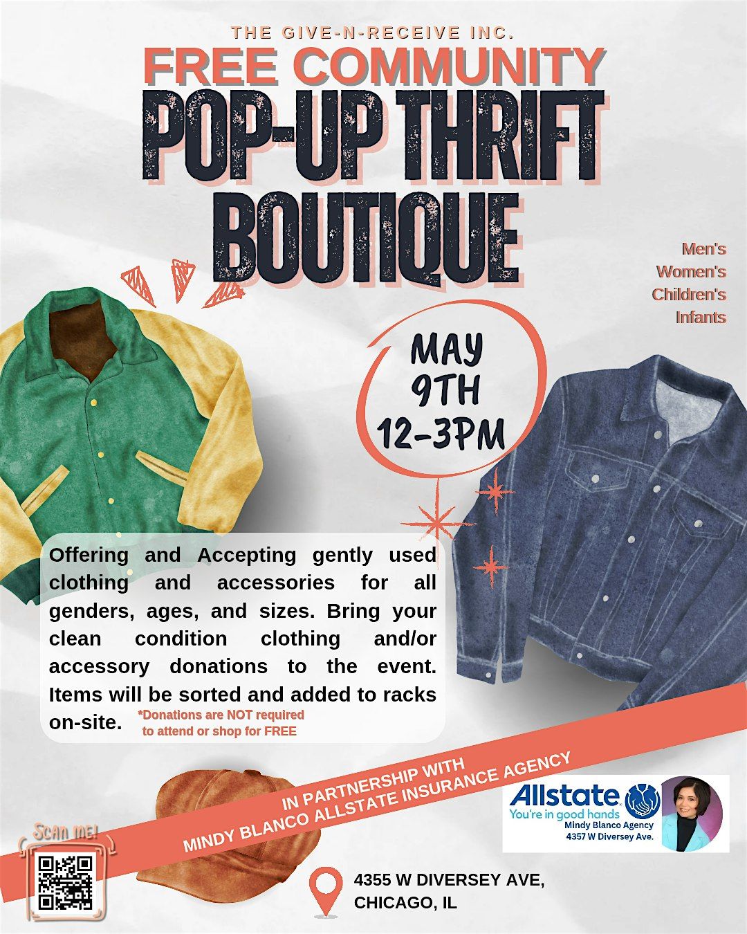 FREE Community Pop-up Thrift Boutique