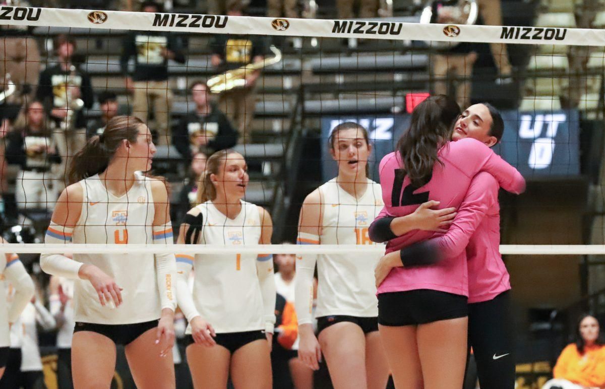 Missouri Tigers at Tennessee Vols Womens Volleyball at Thompson-Boling Arena at Food City Center