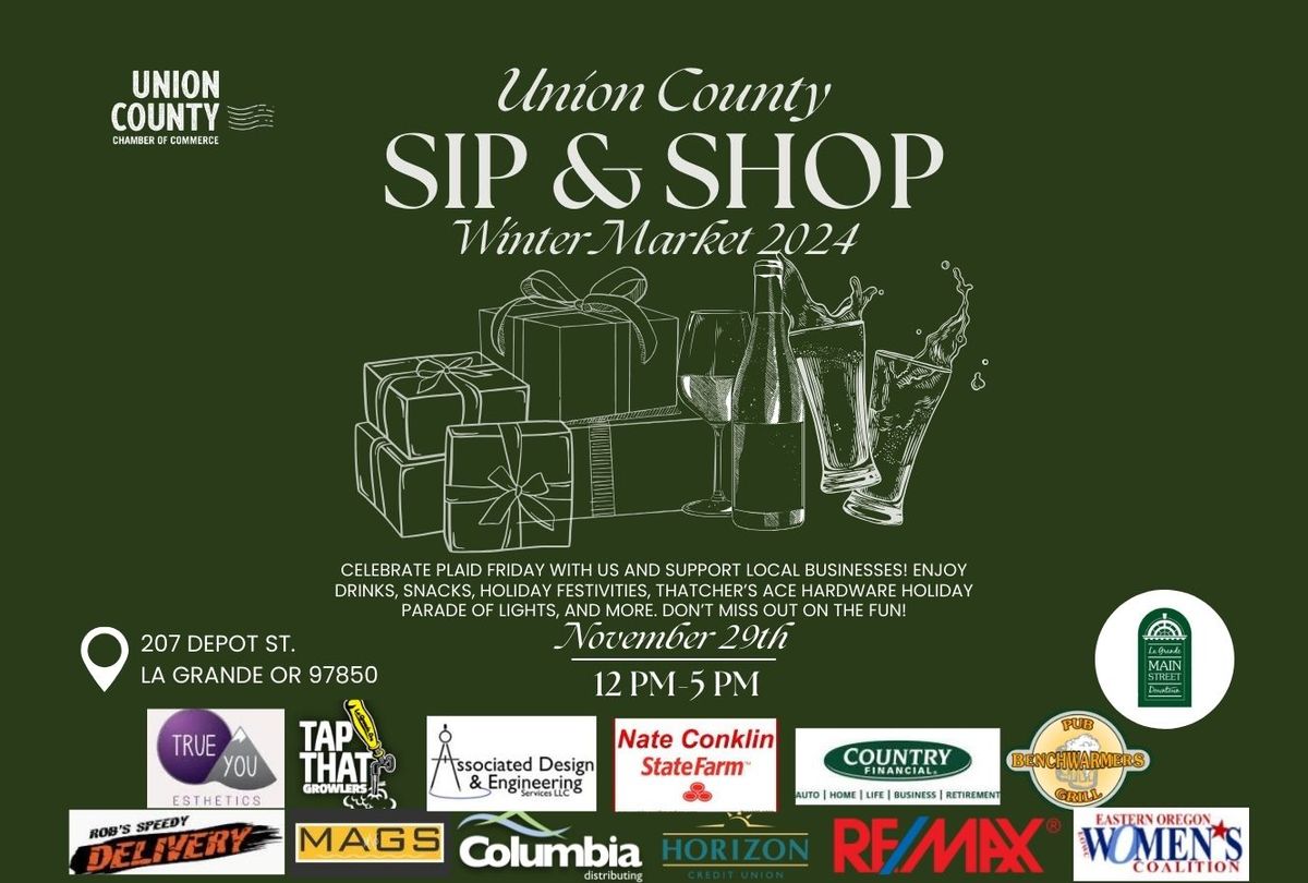 Sip and Shop Winter Market