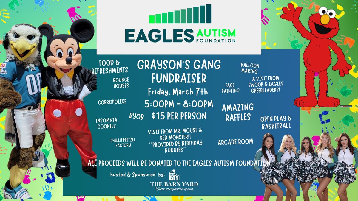 Eagles Autism Foundation Fundraiser - Grayson's Gang!