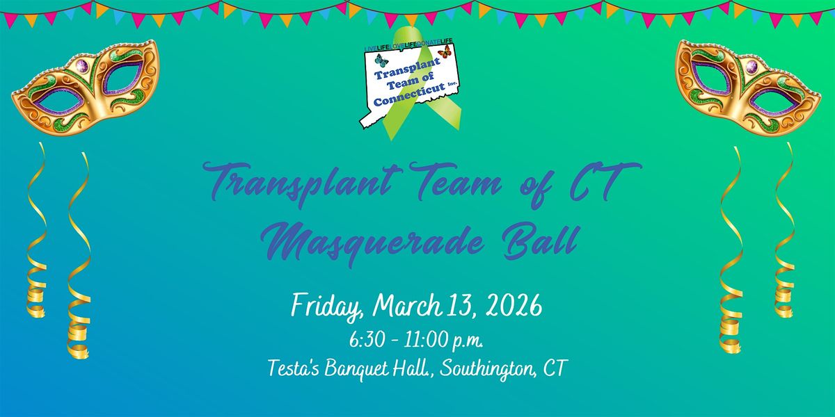 Transplant  Team of CT Masquerade Ball