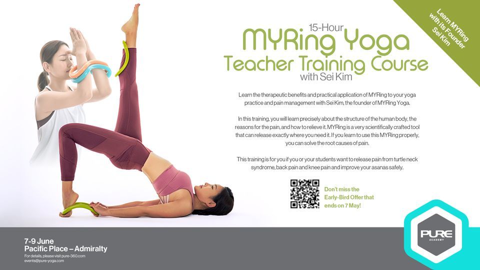 15-Hour MYRing Yoga Teacher Training Course with Sei Kim