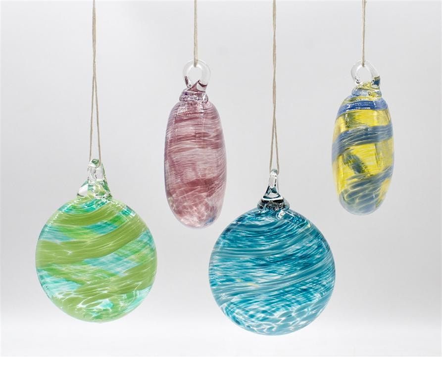 Suncatchers get twisted...then blown...haha,  pick your favorite colors!