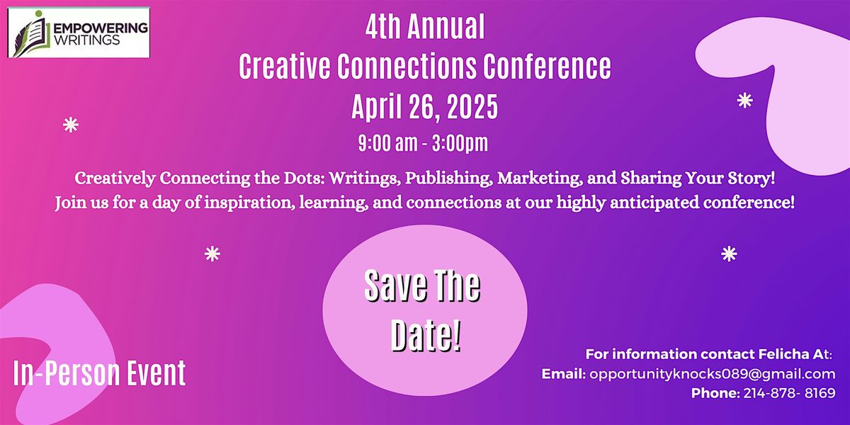 4th Annual Creative Connection Conference