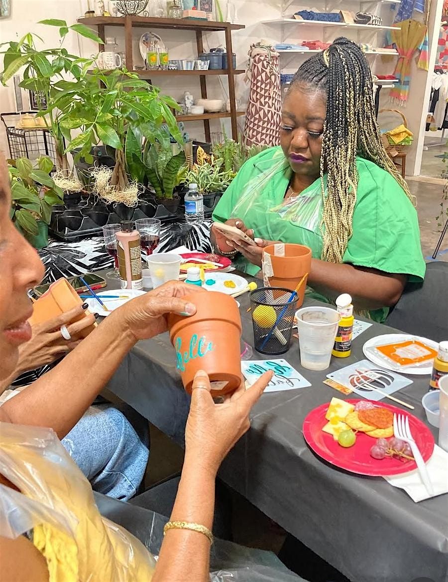 $25 - Senior Paint -a-Pot & Plant Day