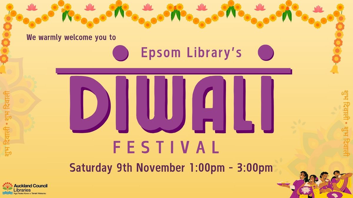 Epsom Library's Diwali Festival