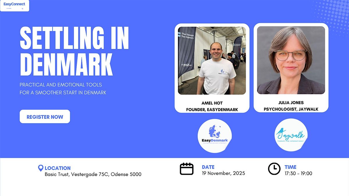 Settling in Denmark - Practical and Emotional Tools for a Smoother Start