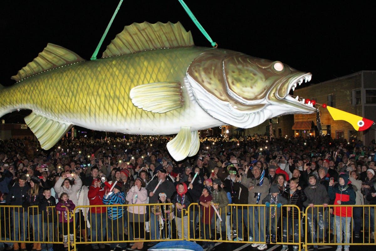 World Famous NYE Walleye Drop