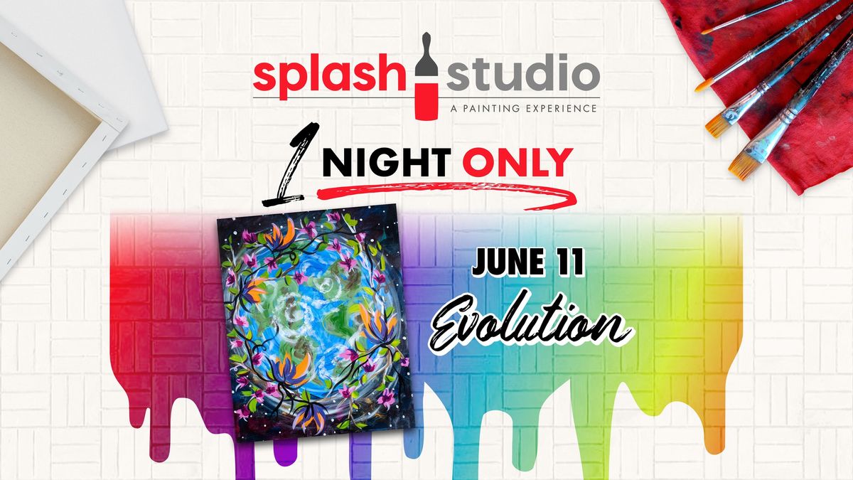 Splash Studio: A Painting Experience presents \u201cPride: Evolution\u201d