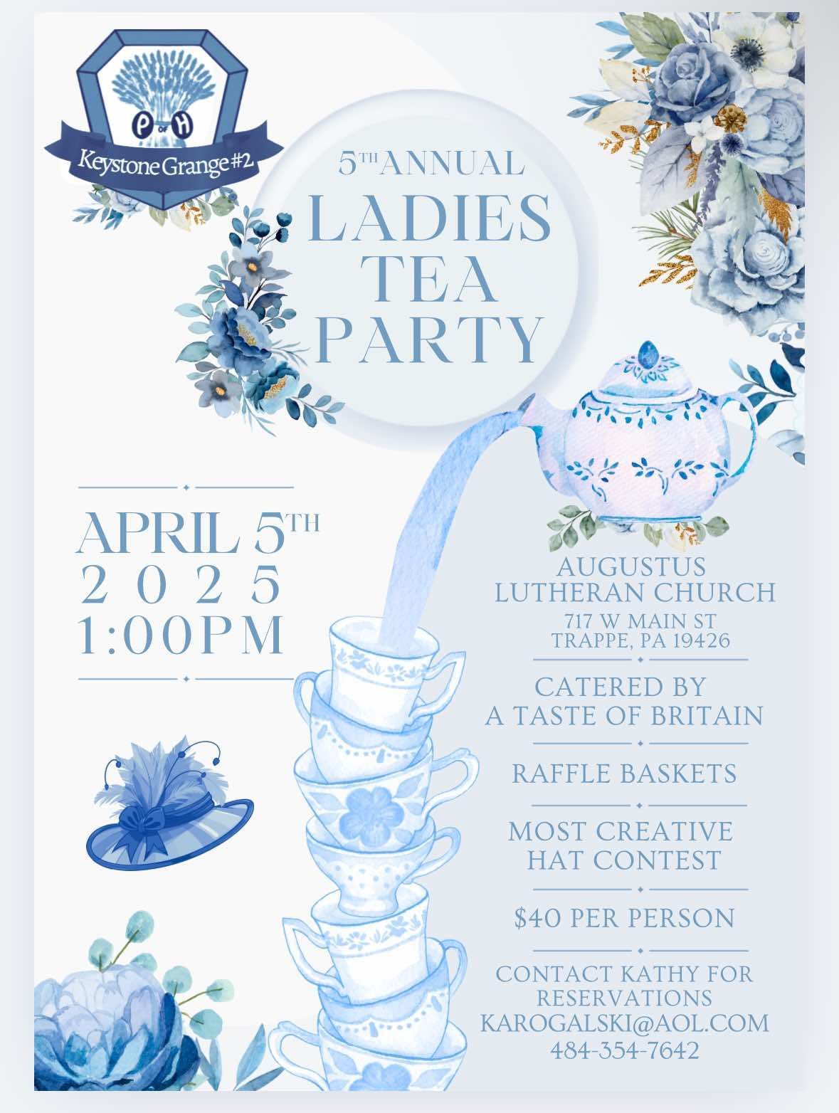 5th Annual Ladies Tea Party