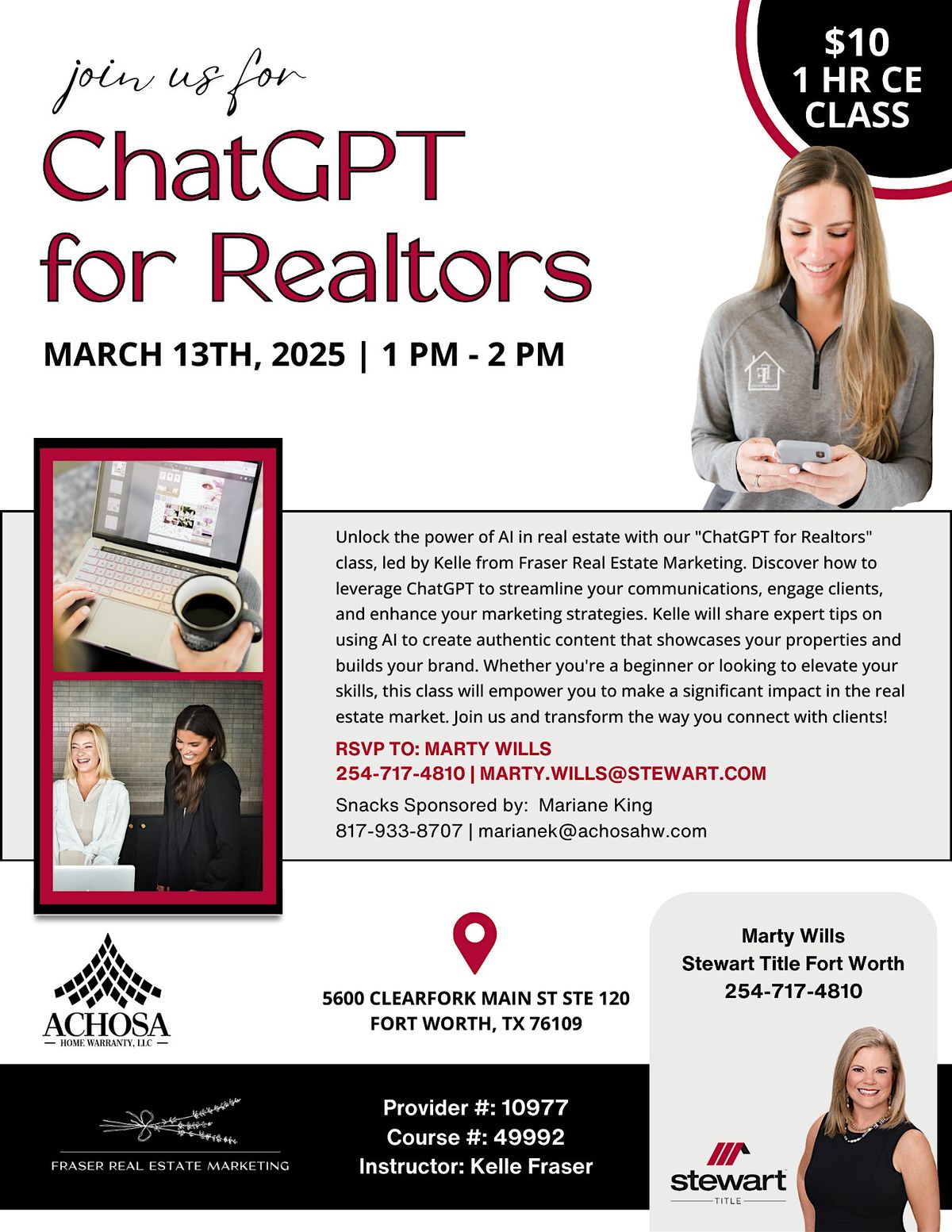 CE Class: ChatGPT for Realtors