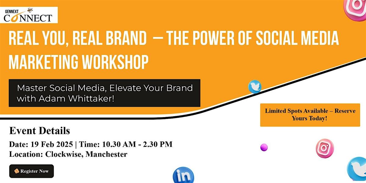 The Power of Social Media Media Marketing Workshop with Adam Whittaker