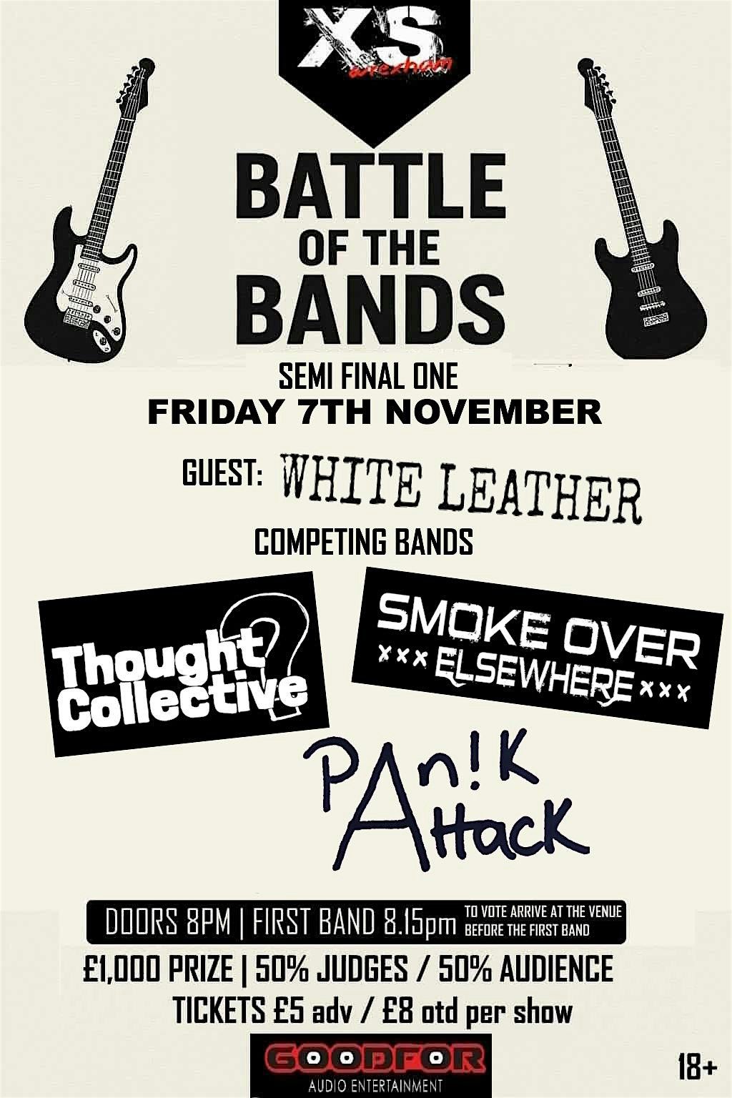 XS Battle OF The Bands: Guest White Leather