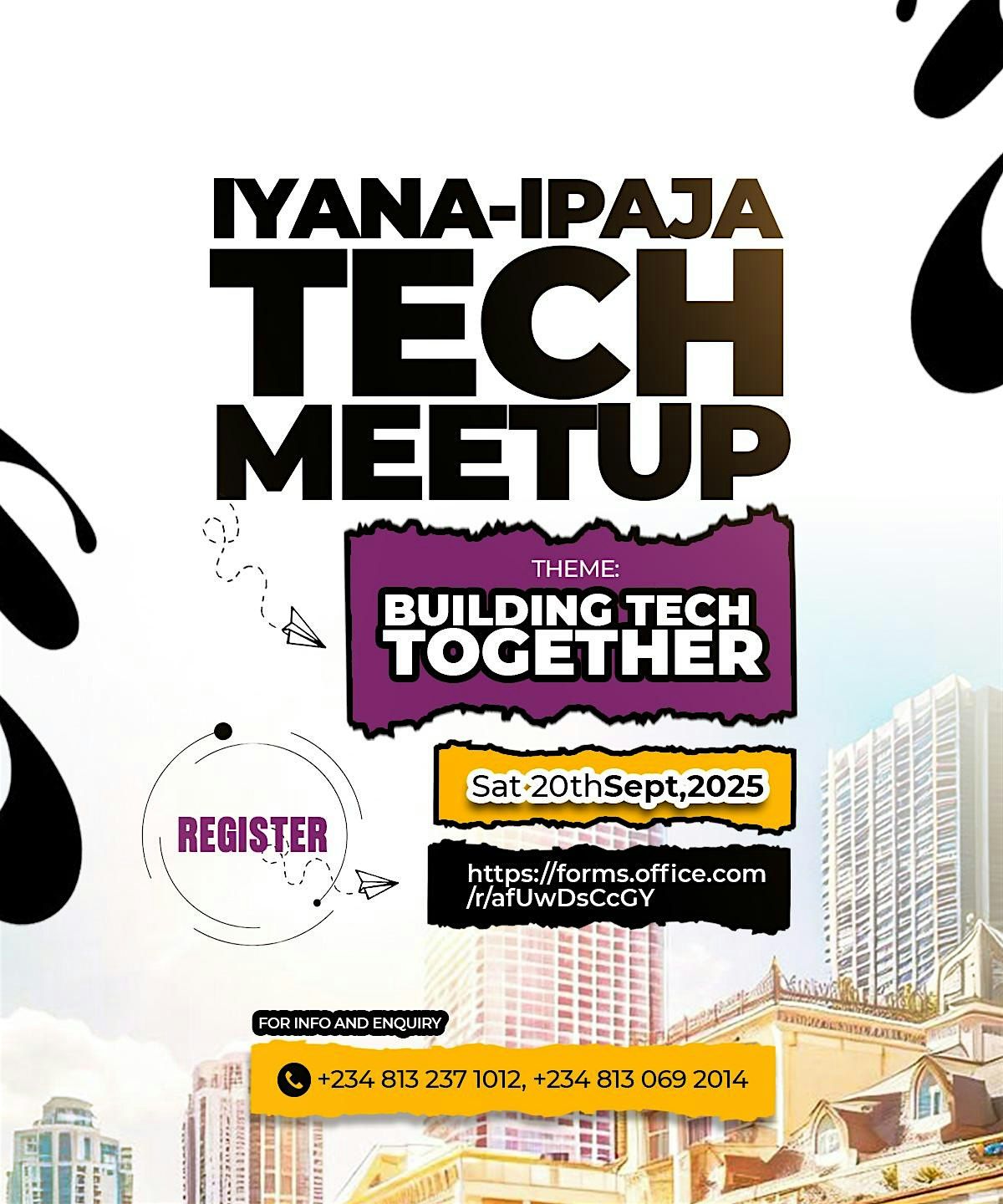Building Tech Together \u2013 Iyana Ipaja Community Meetup