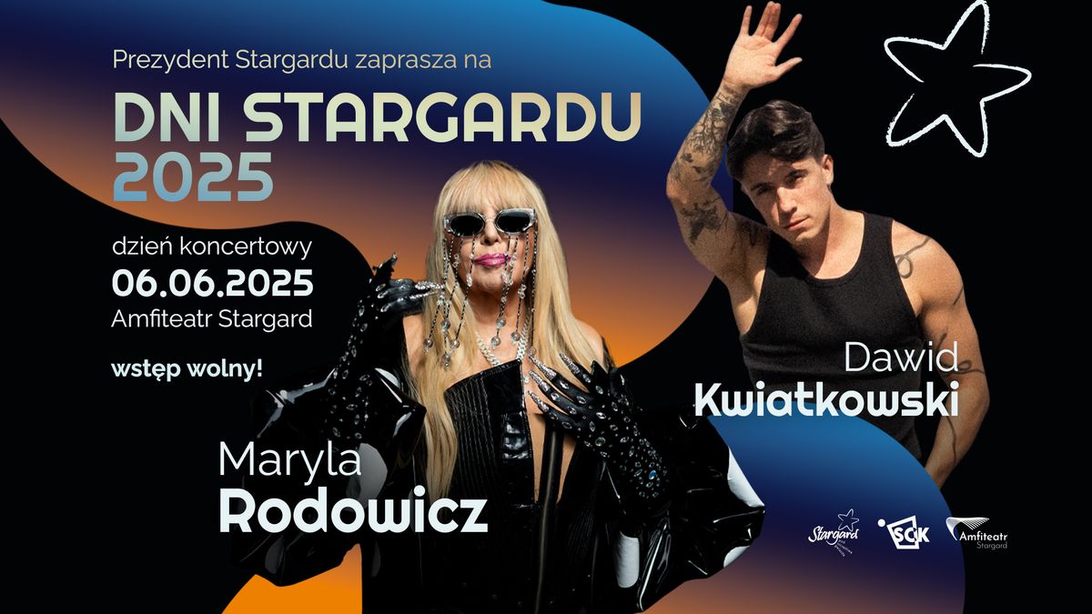 Dni Stargardu 2025 | dzie\u0144 koncertowy | Maryla Rodowicz & Dawid Kwiatkowski