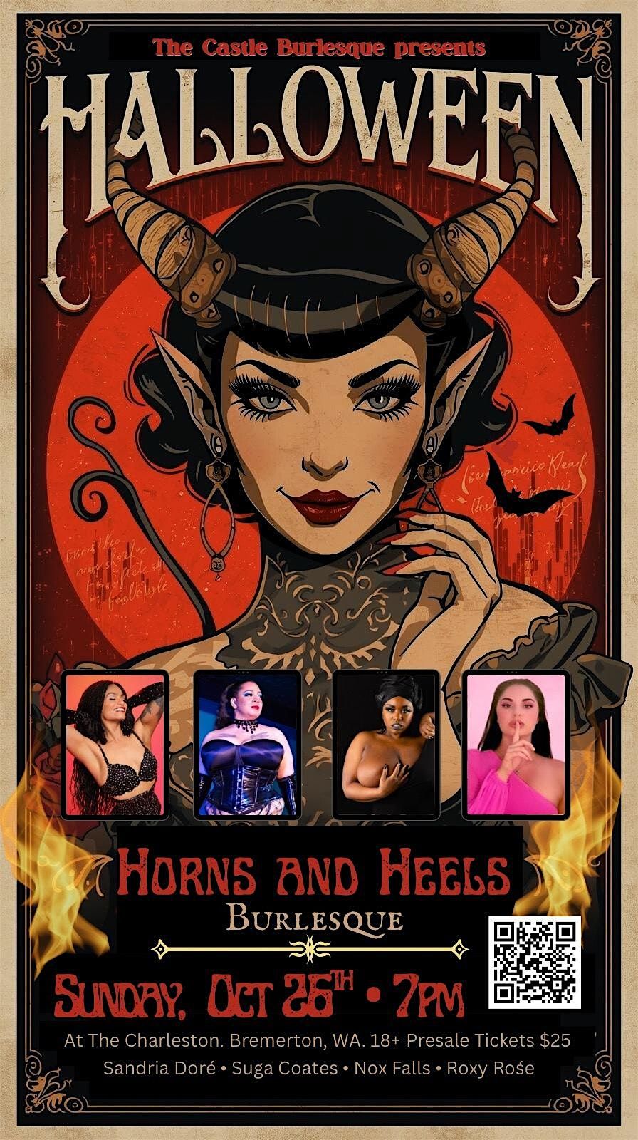 HORNS AND HEELS BURLESQUE