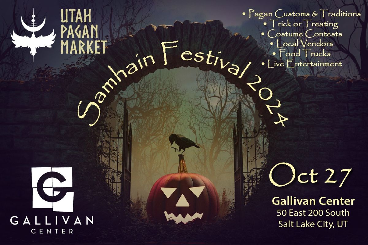 Samhain Festival 2024 - Utah Pagan Market & Gallivan Center