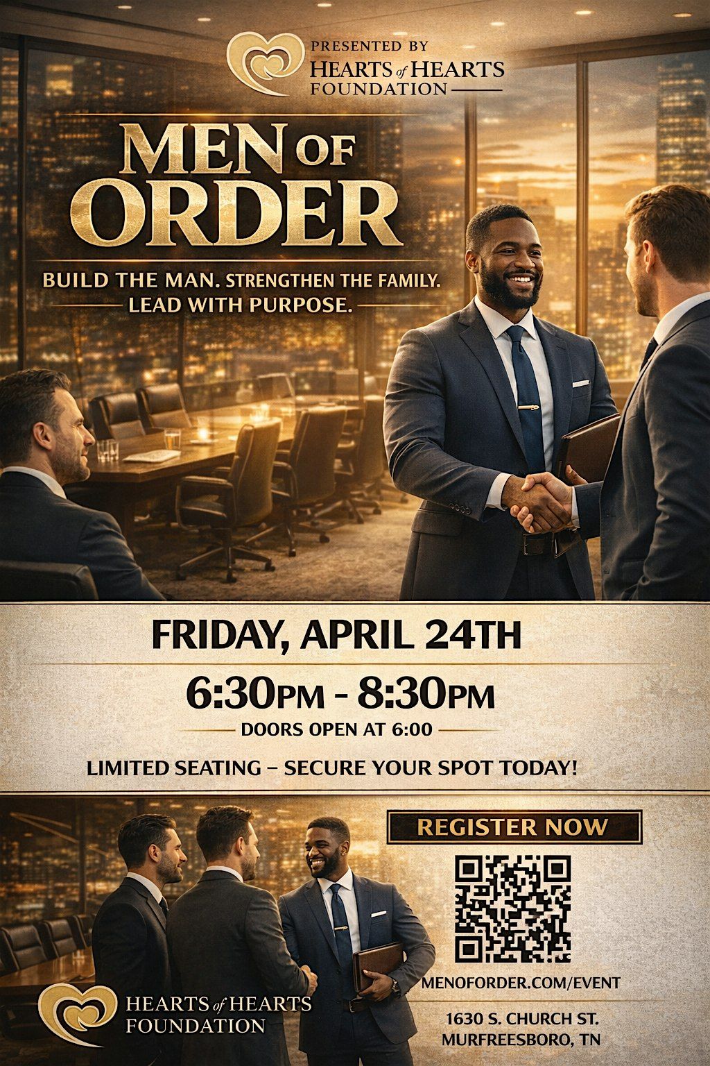 Men of Order: A Brotherhood Experience for Growth, Leadership & Purpose