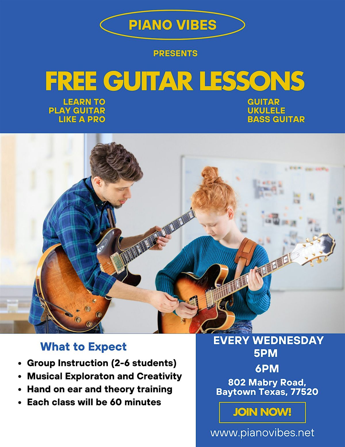 Free Guitar Lessons