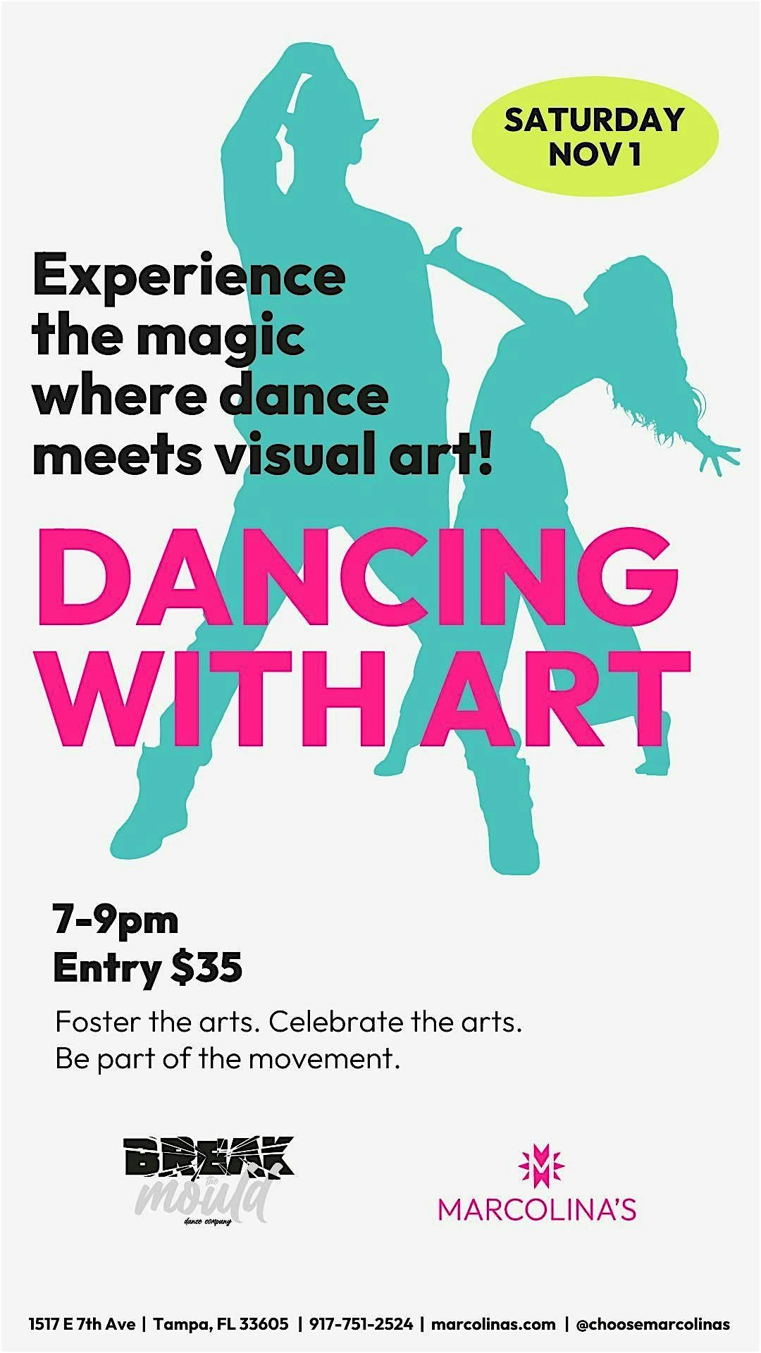 Dancing with Art: Live Performance at Marcolina\u2019s Gallery