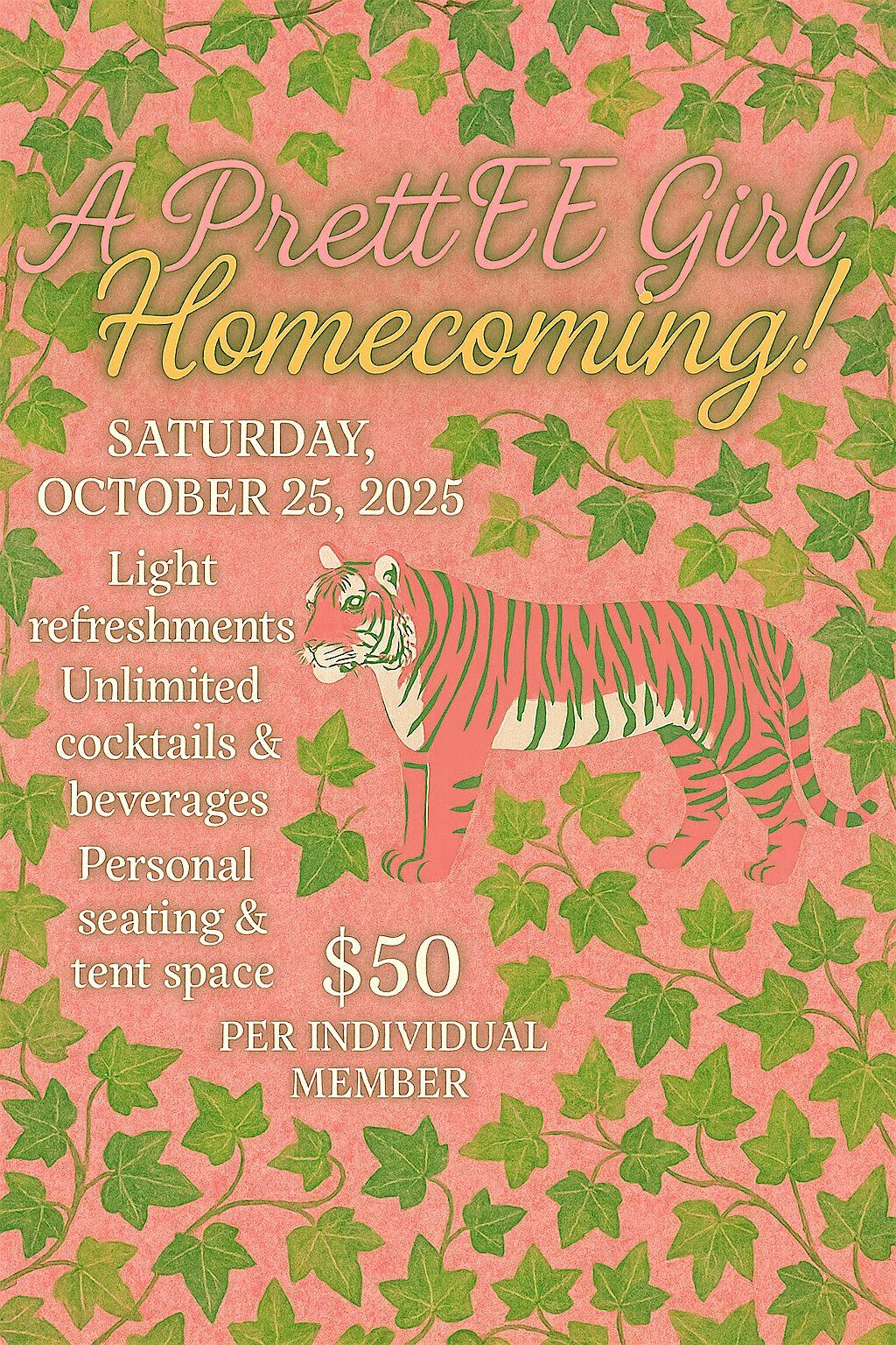 EE Homecoming Tailgate Experience 2025