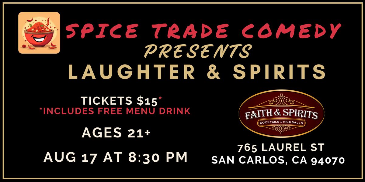 Comedy @ Faith & Spirits