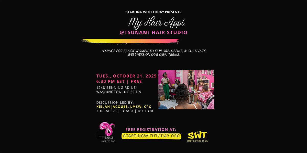 #MyHairAppt at Tsunami Hair Studio