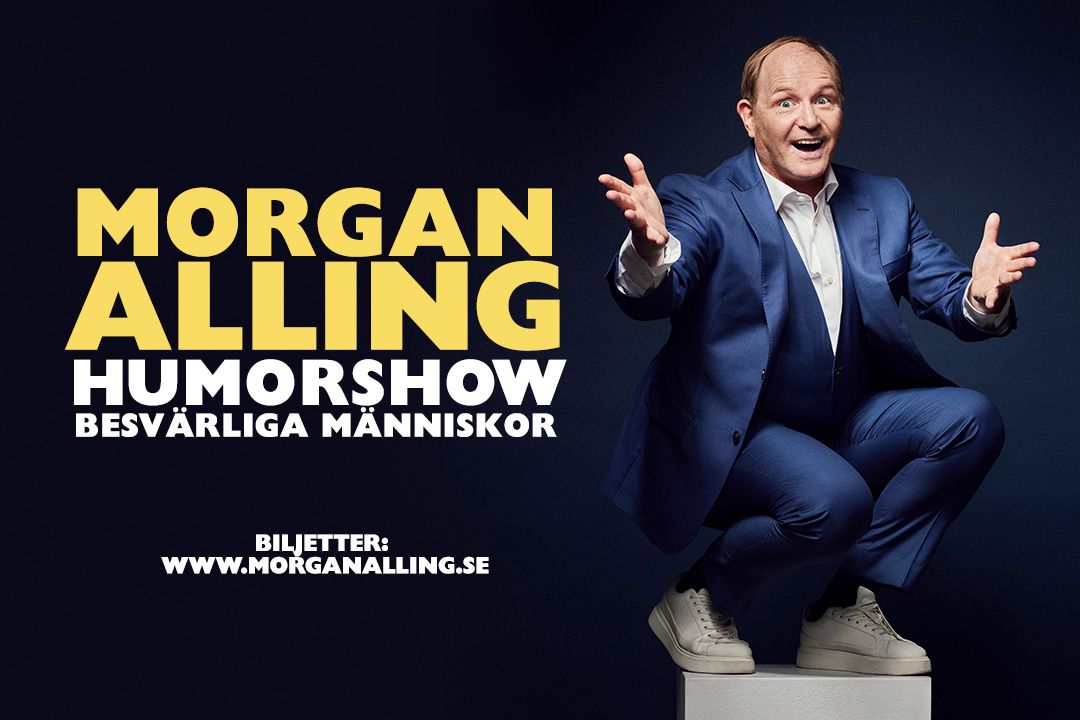 Karlskrona! Morgan Alling Humorshow Besv\u00e4rliga m\u00e4nniskor!