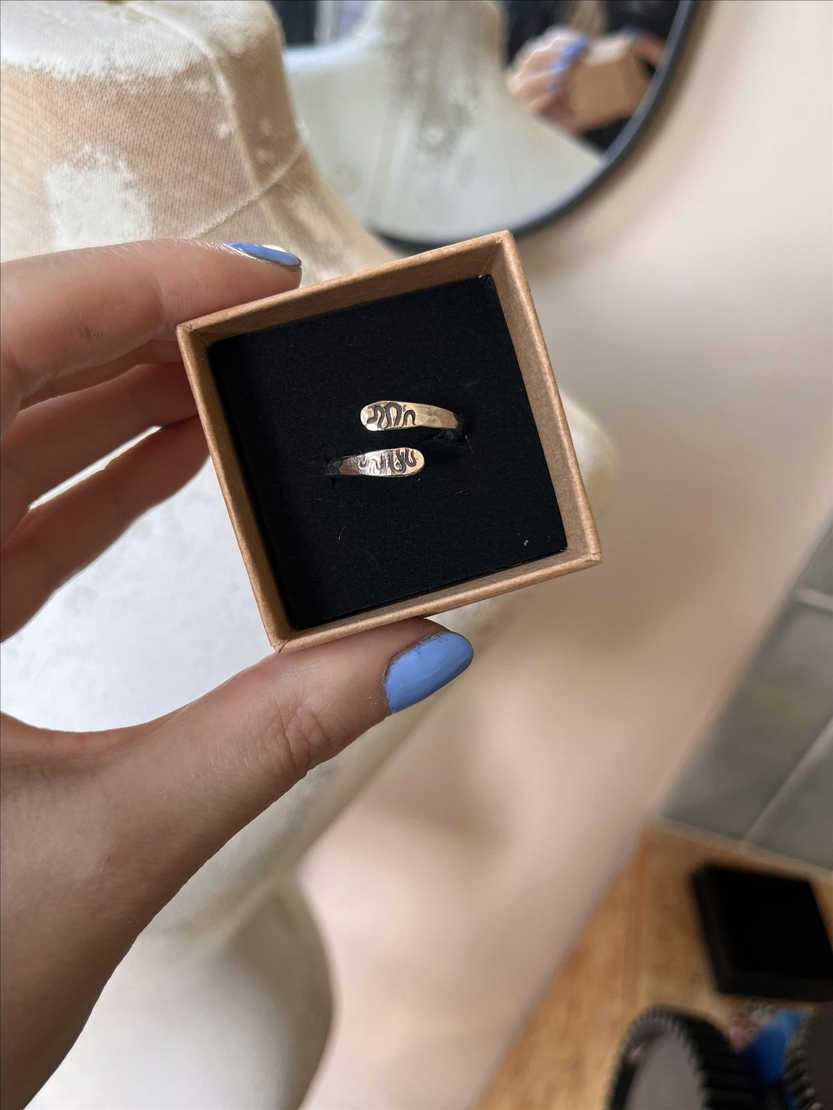 Chunky Silver Wrap Ring Workshop