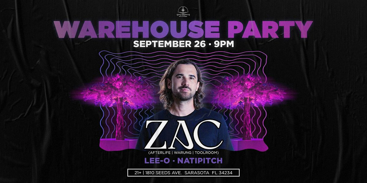 ZAC @ SRQBeats Warehouse