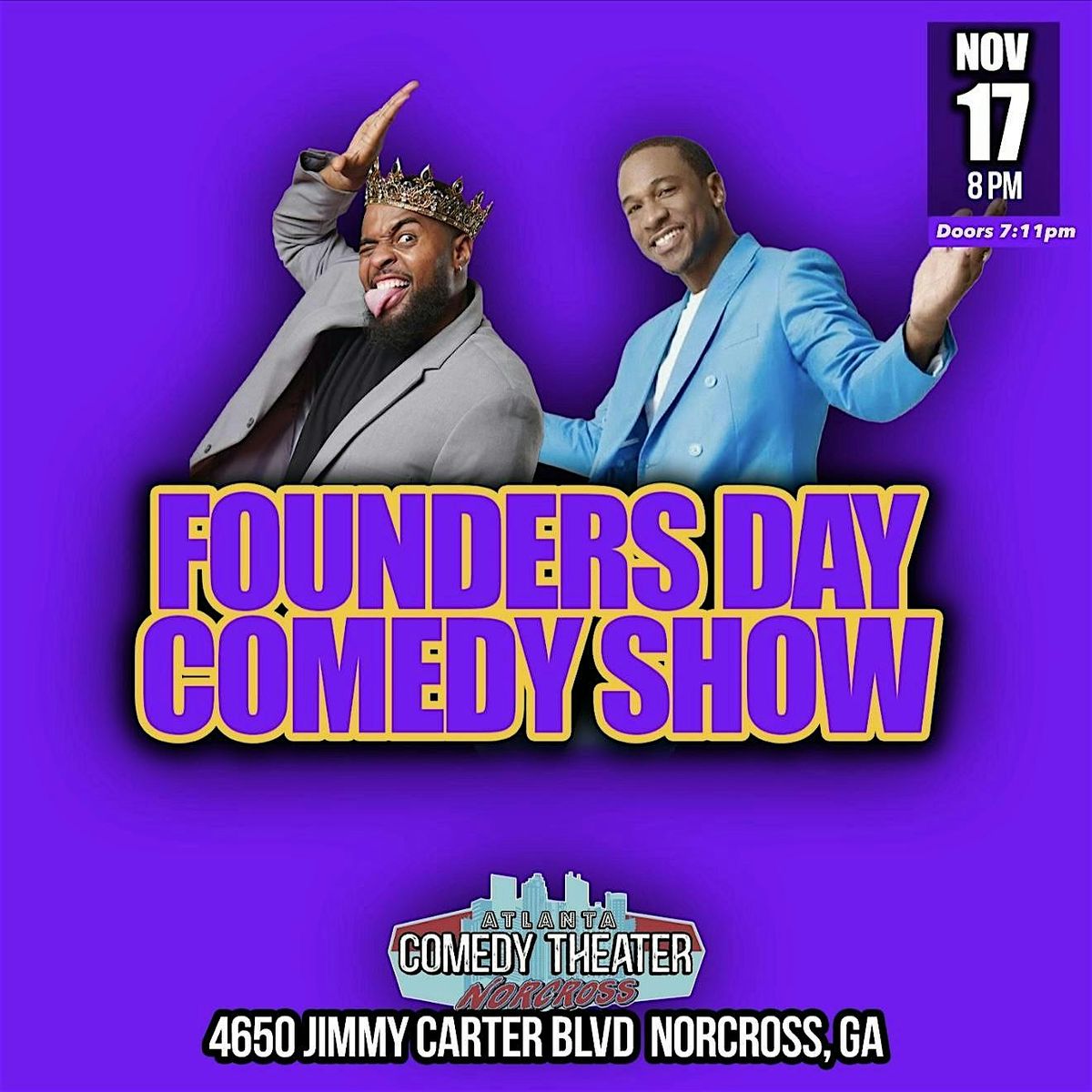 Trav Que Founders Day Comedy Show