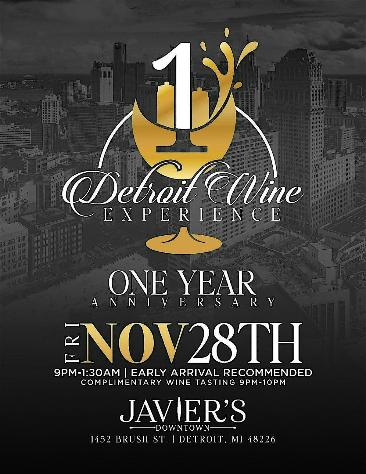 Detroit Wine Experience #9 One Year Anniversary