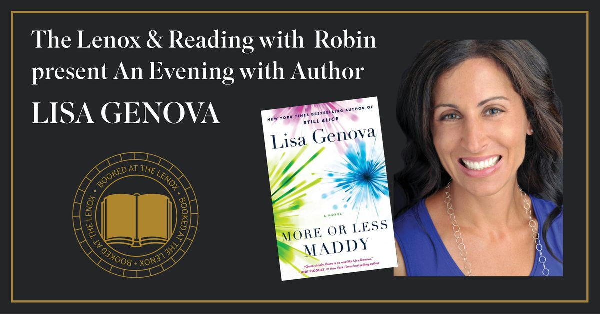 An Evening with Author Lisa Genova