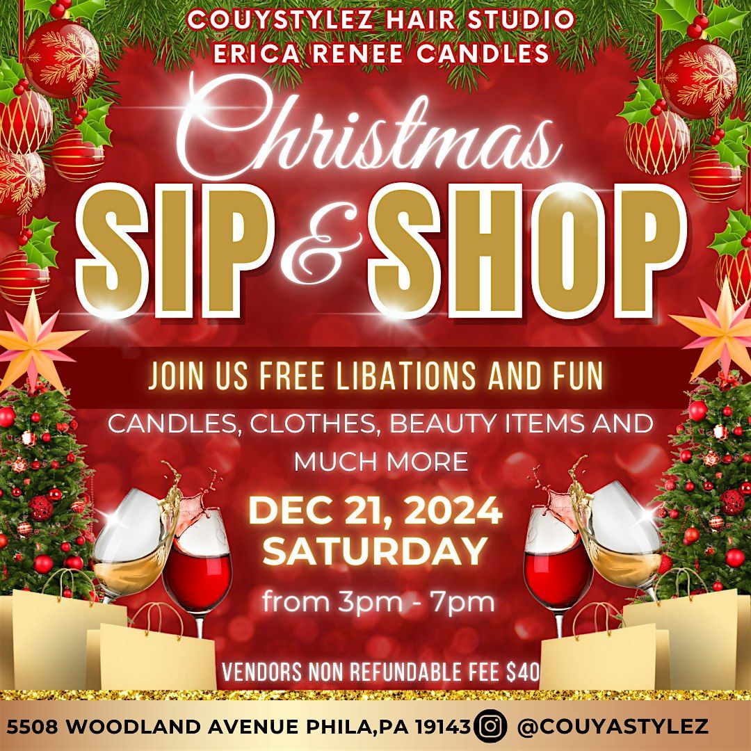 SIP & SHOP CHRISTMAS EDITION