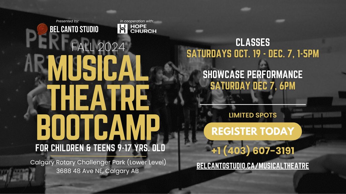 Musical Theatre Bootcamp