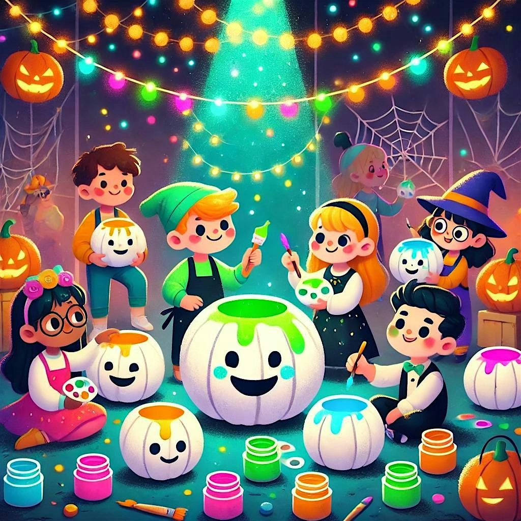 Kids' Halloween Art Party: A Spooktacular Evening of Fun!