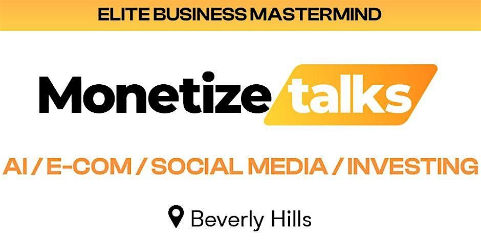 Monetize Talks - Wednesday September 10th 2025 - 20th Edition