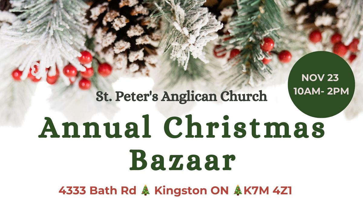 St. Peter's Annual Christmas Bazaar