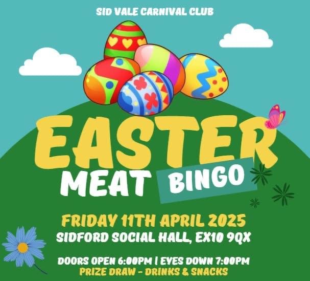 Sid Vale CC's Easter Meat Bingo